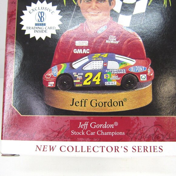 Hallmark Keepsake Ornament Jeff Gordon Stock Car Champions Lot of 3 - Picture 4 of 7